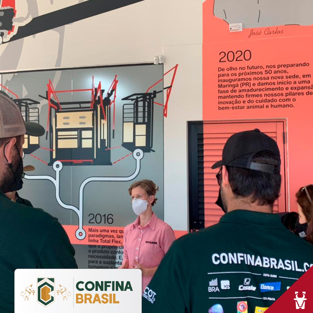 Confina Brasil visita fábrica da Beckhauser e propriedades na região Sul