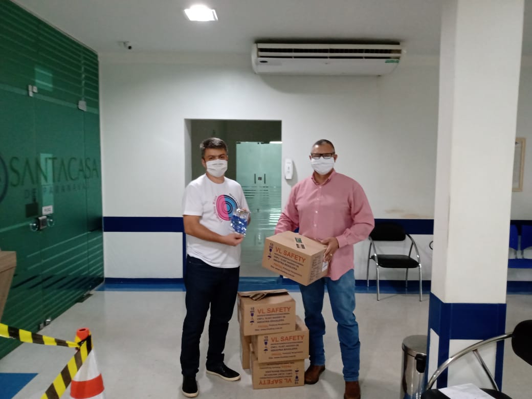 Beckhauser conclui a doação de equipamentos de proteção individual para Santa Casa de Paranavaí (PR) 